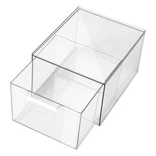 茶包收纳盒家用胶囊咖啡茶叶零食置物架办公室大容量防尘整理盒