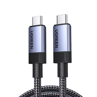 绿联USB3.2Gen2全功能数据线适用苹果17iphone16充电线240W快充音视频投屏显示器电脑高速传输清双头typec