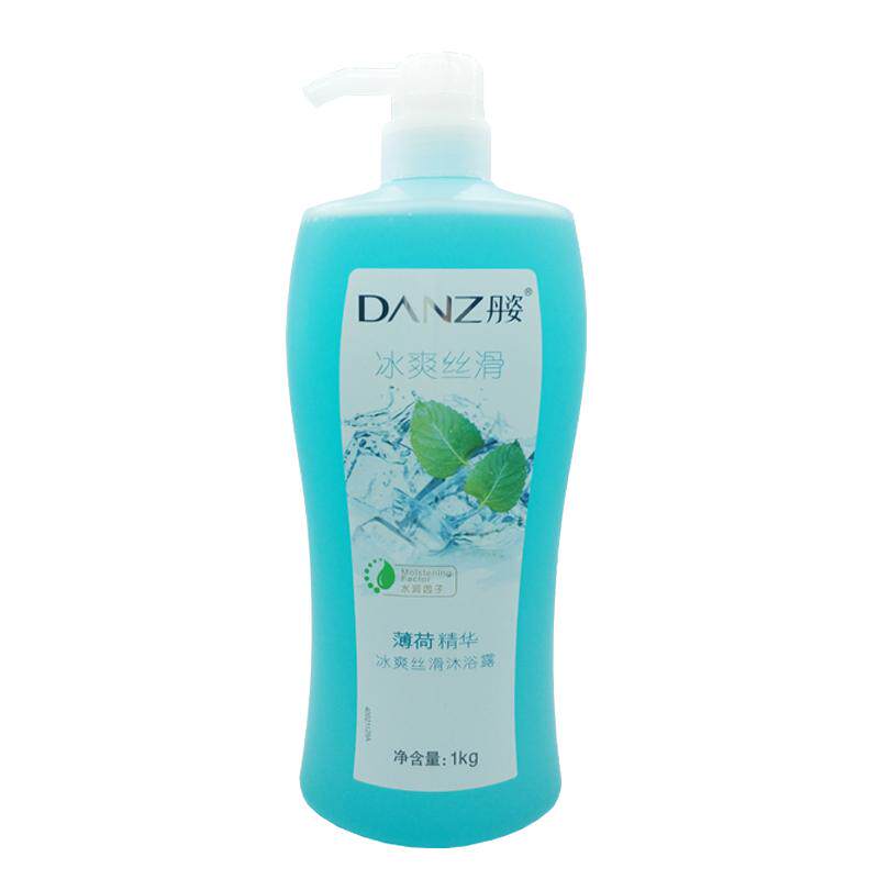 丹姿沐浴露1kg薄荷玫瑰乳木果柠檬薰衣草深层清洁持久留香女男士