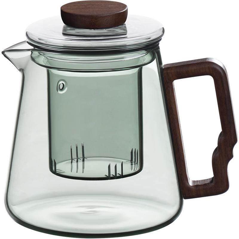 玻璃茶壶耐高温茶具茶水分离