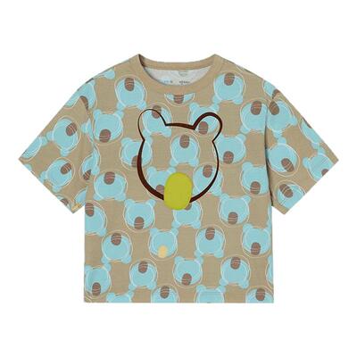 woobaby儿童夏季短袖背心短裤