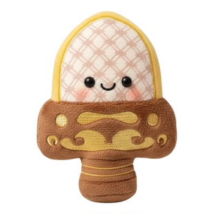 越王勾践剑可发声毛绒玩偶挂件文创纪念品钥匙扣解压公仔