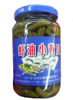 工农牌虾油小黄瓜锦州特产小咸菜