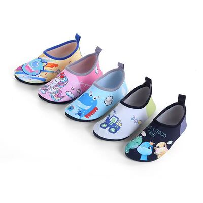 男女儿童沙滩鞋潜水鞋浮潜鞋宝宝游泳涉水鞋袜防滑溯溪鞋速干防水