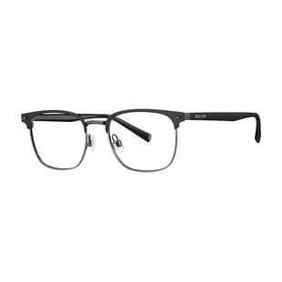 暴龙近视眼镜框商务方形眉架休闲百搭镜框男半框女BA7055 BA7056