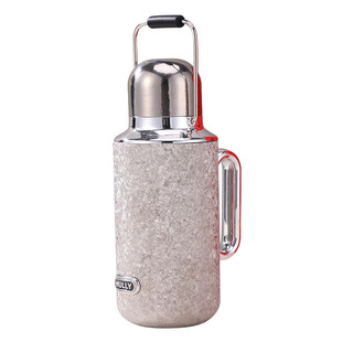 mully摩利纯钛保温杯大容量家用高颜保温水壶机械焖茶户外旅行壶