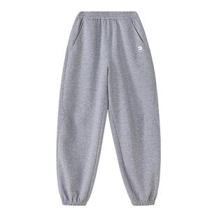 笛莎官旗2026春季新款青少年初高中女生运动卫裤宽松束脚休闲裤子