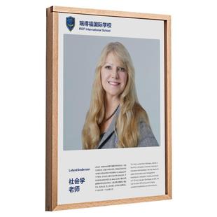 教师简介实木相框挂墙专家介绍墙教练形象墙照片墙员工风采展示墙