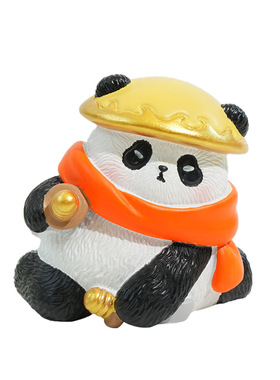 原创熊猫江湖系列摆件