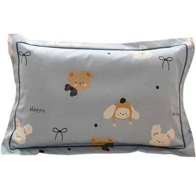 米苏卡通纯棉儿童枕套全棉枕头套