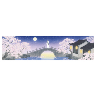 景阳阁蜡染绢纸墨染芳华临帖纸加厚半生熟小楷书法作品纸微喷书法作品纸彩色国风横版创意书法参展比赛无格