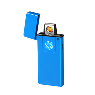 网红火机男士新款充电黑科技翻盖打火机高品质防风点烟器小巧轻便