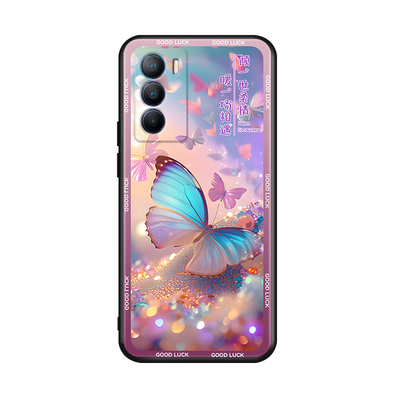 luckrider适用于vivot1紫色治愈系v2115a超好看手机壳。维沃t1爆款iqooneo5se软硅胶v2157a防摔保护套v Ivot1