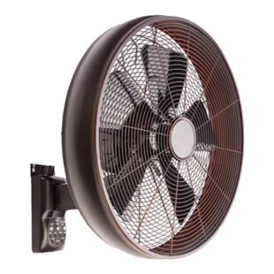 挂墙壁扇复古电扇摇头定时换气空气循环大风力商用特色装饰搭配仿