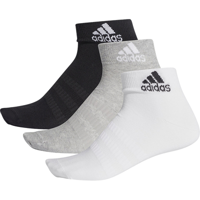 Adidas/阿迪达斯官方正品当季新款男女训练运动袜三双装DZ9434