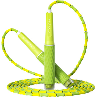 中欧跳绳儿童小学生专用竹节跳绳3幼儿园4岁5初学6一年级健身绳子