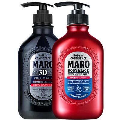 MARO摩隆日本进口3d蓬松洗发水男