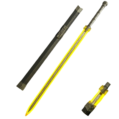 古风发光汉剑激光剑拍摄道具玩具