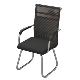 电脑椅子靠背家用宿舍书桌麻将座椅弓形办公室会议老板椅舒适久坐