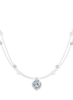 施家满天星珍珠项链女