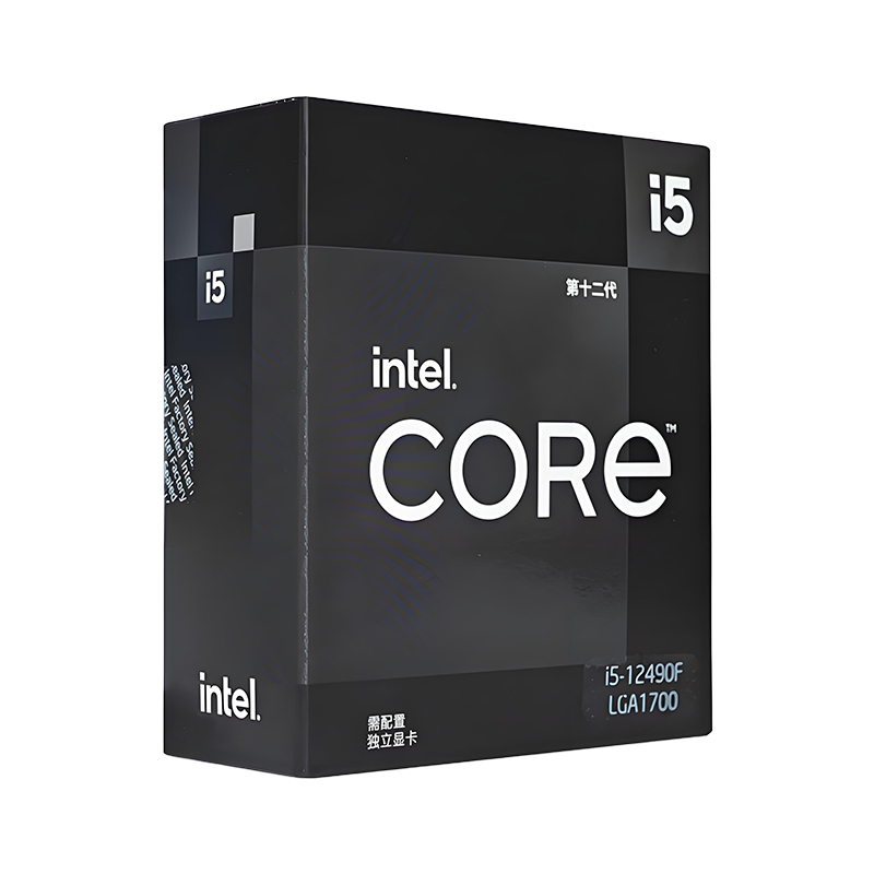 intel/英特尔12代酷睿i5-12490F盒装cpu 6核心12线程电脑处理器