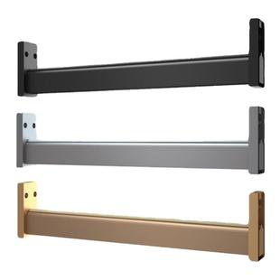 高端定制挂衣杆防滑加厚衣柜铝合金衣通杆晾衣杆衣橱衣帽间横杆VF