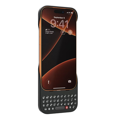 clicks适用于苹果iPhone17promax键盘手机壳保护套支持磁吸外置实体键盘