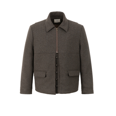 AzureLisseur未蓝铜烛台羊毛外套