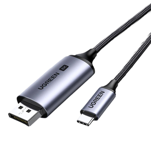 绿联typec转dp线1.4转接1.2连接8K转换4K240/144Hz接头displayport雷电4/3笔记本电脑usbc外接显示器接口扩展