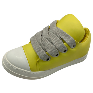 ro真皮厚底胖丁鞋男复古休闲面包鞋暗黑风奶香低帮情侣运动板鞋女