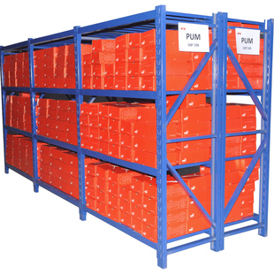 佑企货架仓储家用货物架储物架仓库货架置物架落地展示架多层铁架