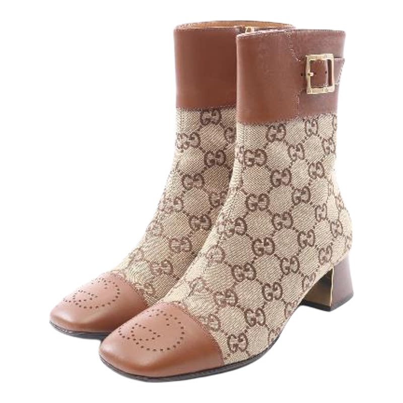 中古Gucci古驰鞋レディース帆布