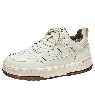 休闲板鞋小白鞋真皮男鞋