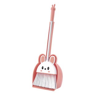 儿童扫把簸箕套装迷你小扫帚拖把神器宝宝扫地益智玩具组合三件套