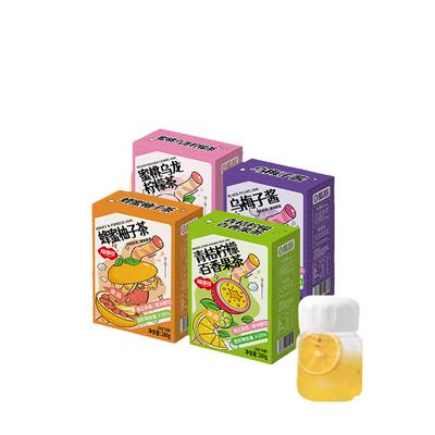 福事多10杯280g青桔柠檬口味果茶