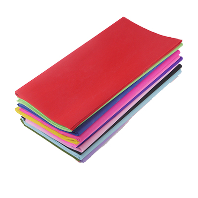 加厚鲜花包装纸足38张纯色棉纸