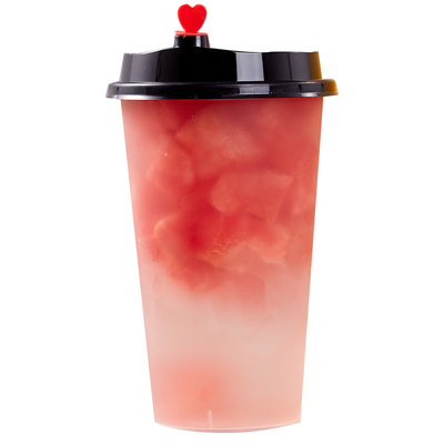 8/12/16oz加厚一次性杯盖奶茶