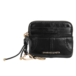 CHARLES&KEITH26春季新款CK6-50681248爱心包挂油蜡皮卡包零钱包