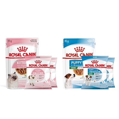 【新客尝鲜礼包】皇家幼宠干湿礼包试用装付邮尝鲜*每个ID限购1份