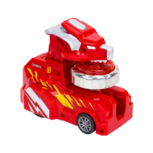 新款陀螺玩具战车儿童男孩发光旋转合金陀螺3-6-10岁发射器对战枪