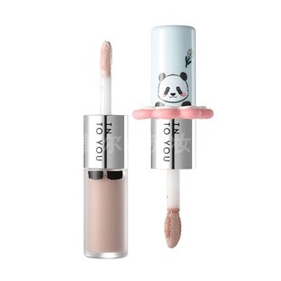 intoyou萌兰双头多用釉腮红高光修容遮瑕MLD04探索紫MLD03嫩粉色