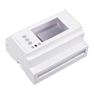 导轨外壳电气火灾监控器塑料接线盒仪表壳体开模定制107*88*59MM