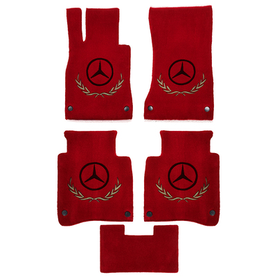 奔驰S级S450LGLE350纯羊毛脚垫