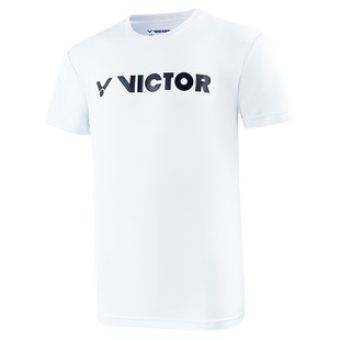 威克多victor羽毛球服胜利T-20028男女同款吸汗透气文化衫运动T恤