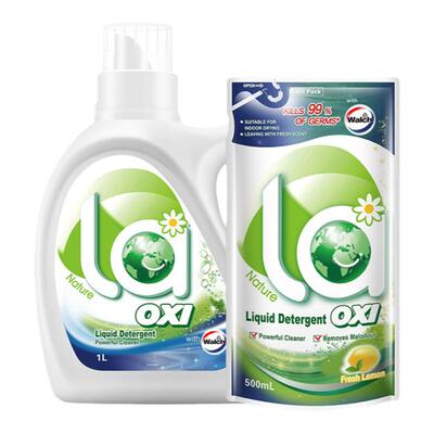 la威露士有氧洗衣液500ml/1L装多香型官方正品