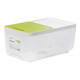 茶花米桶食品级防潮防虫家用专用面桶厨房米缸杂粮收纳盒米箱20斤