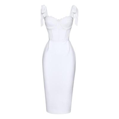 小女人最爱气质名媛中长款包臀裙