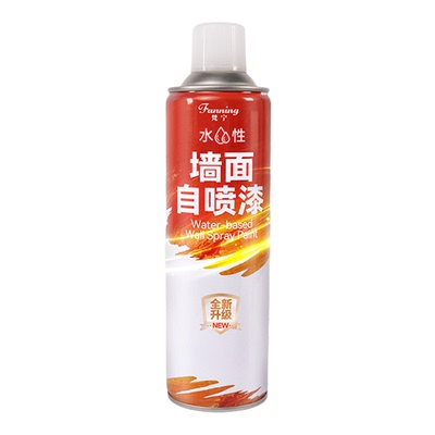 梵宁水性自喷漆墙面发霉发黄修复