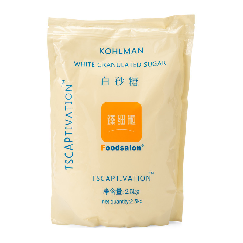 烘焙原料TS白砂糖5斤韩式白沙糖幼砂糖蛋糕幼细白幼砂糖2.5KG