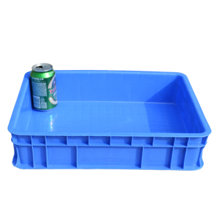 加厚周转箱带盖塑料箱子框筐有盖全新熟料塑胶盒子收纳储物零件盒